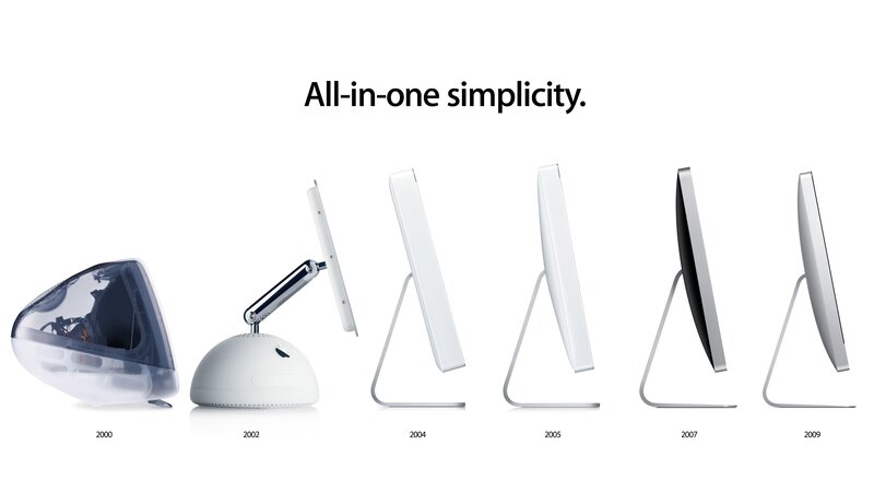 iMac design evolution