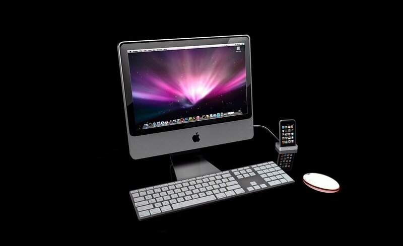 IMac with IPhone