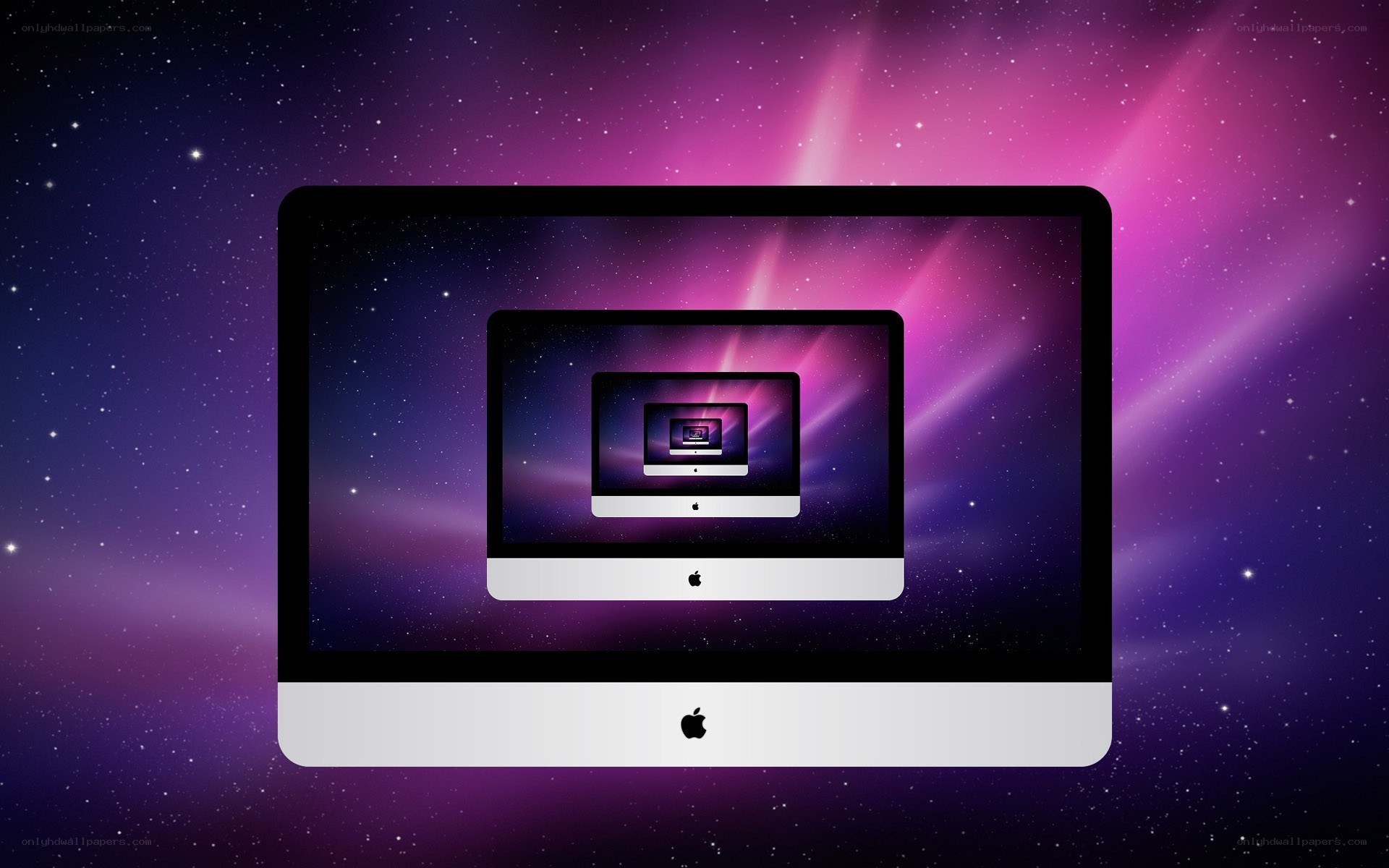 iMac with recursive display