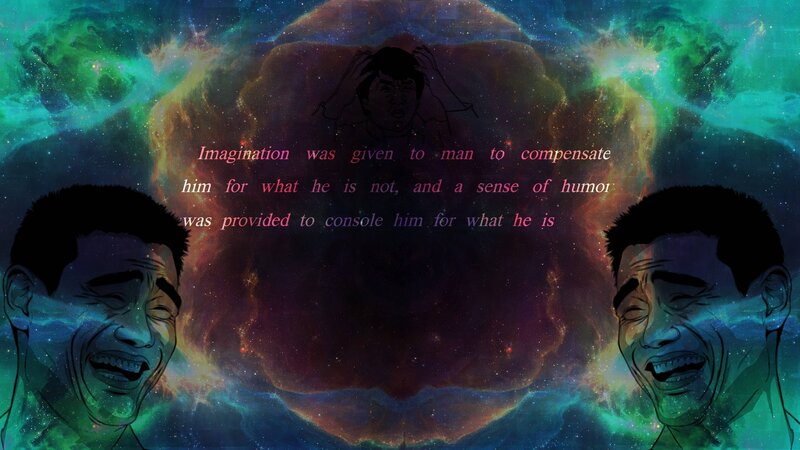 Imagination and humor quote