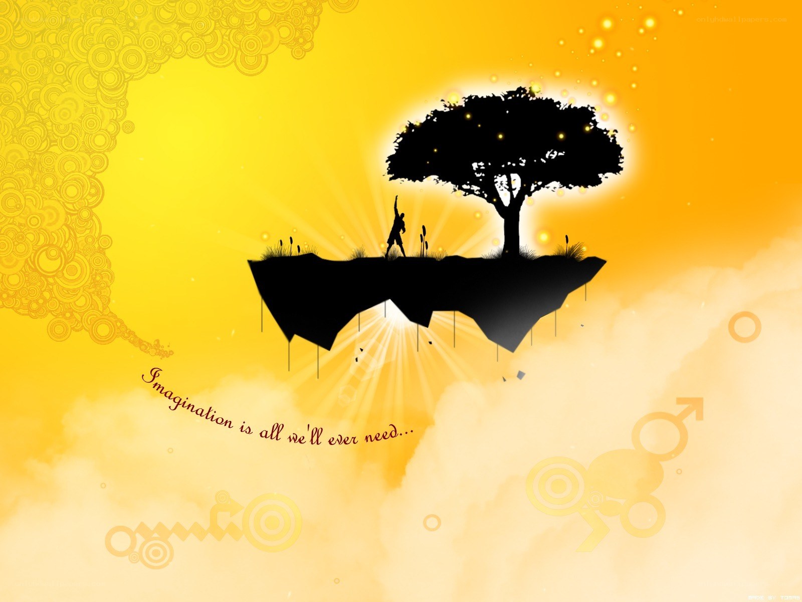 Imagination is all we'll ever need