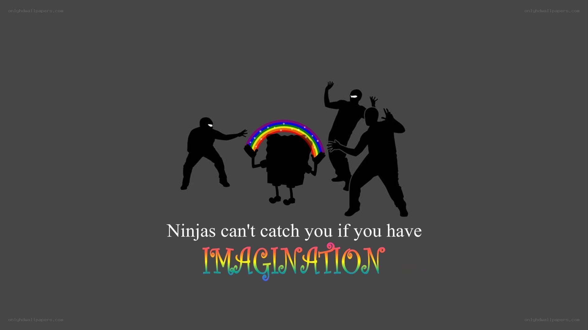 Imagination vs ninjas