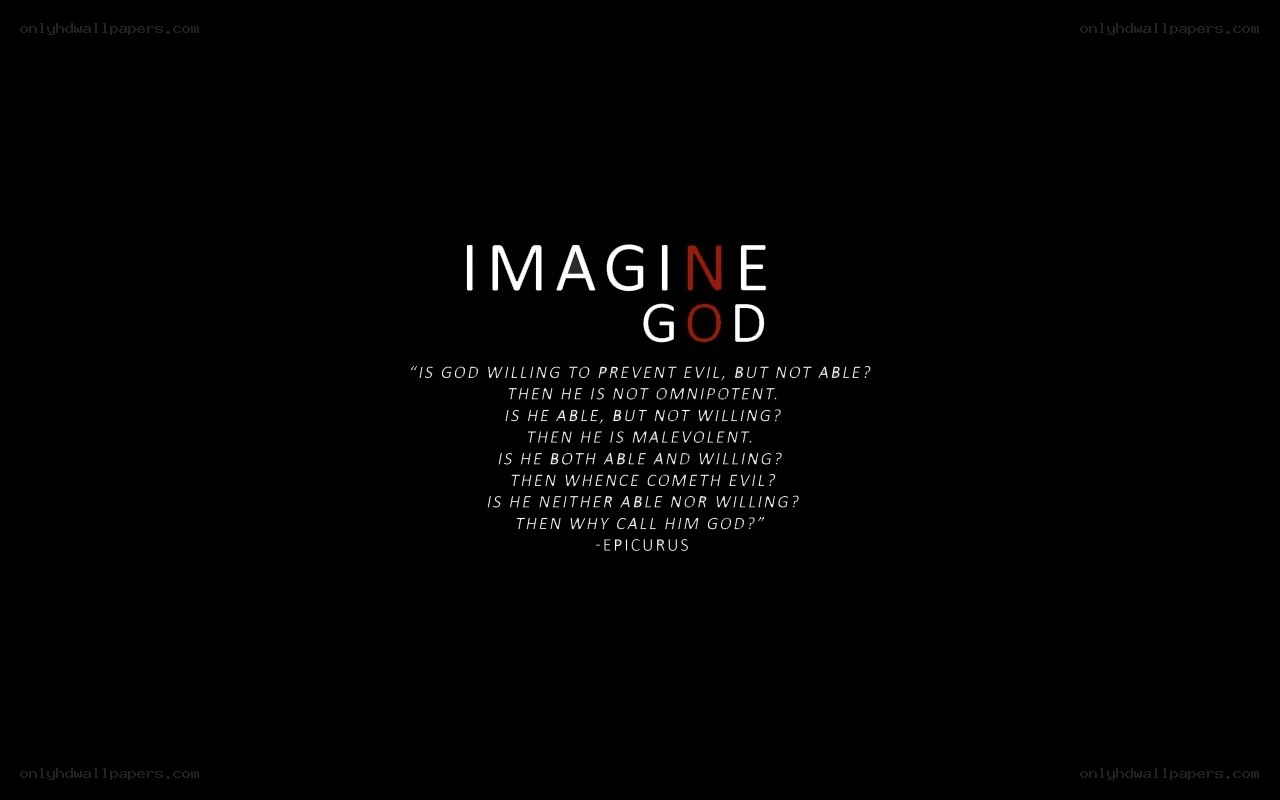 Imagine God text