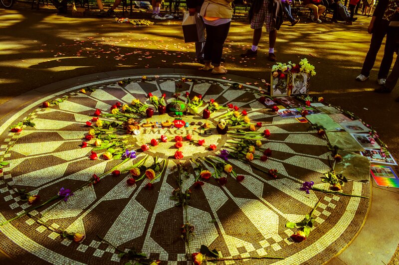 Imagine mosaic tribute
