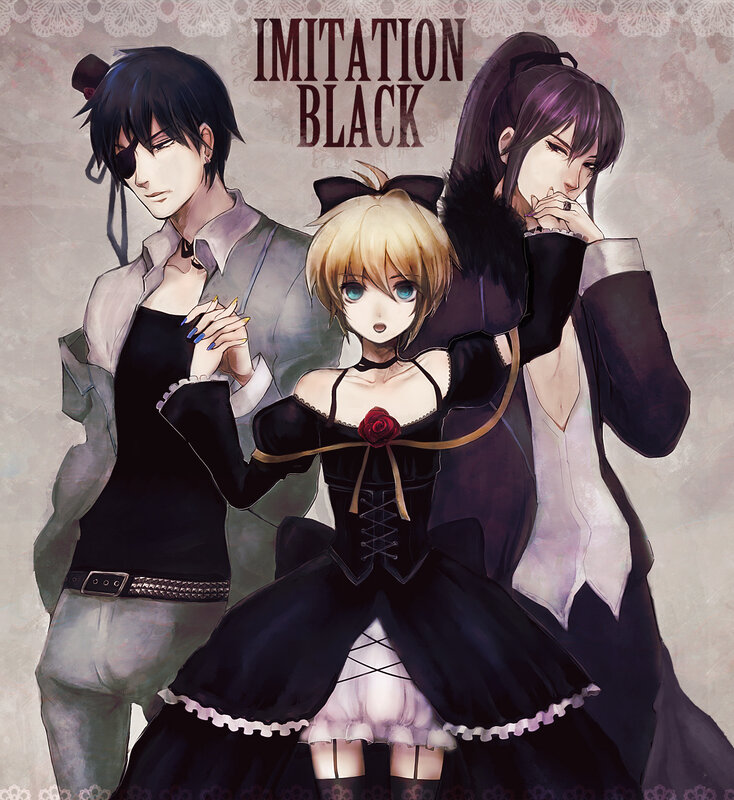 Imitation Black characters