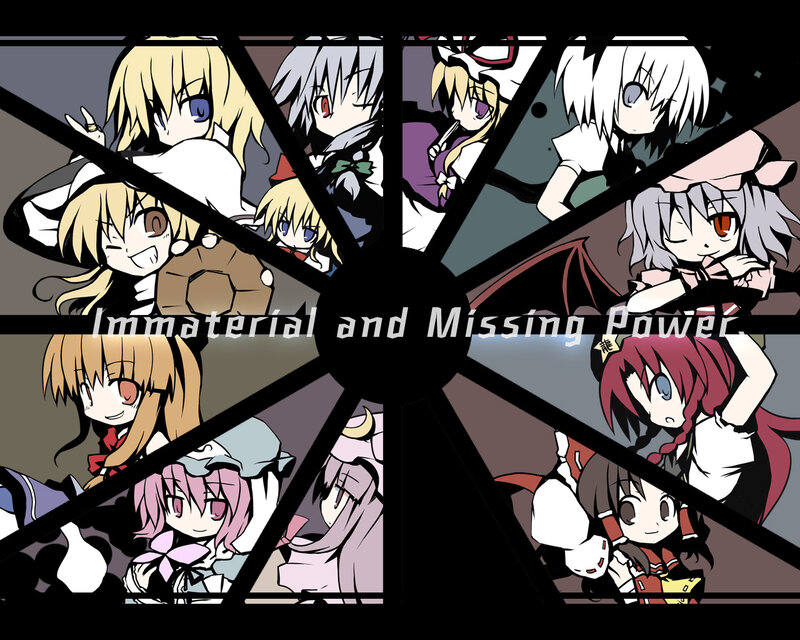 Immaterial and Missing Power characters