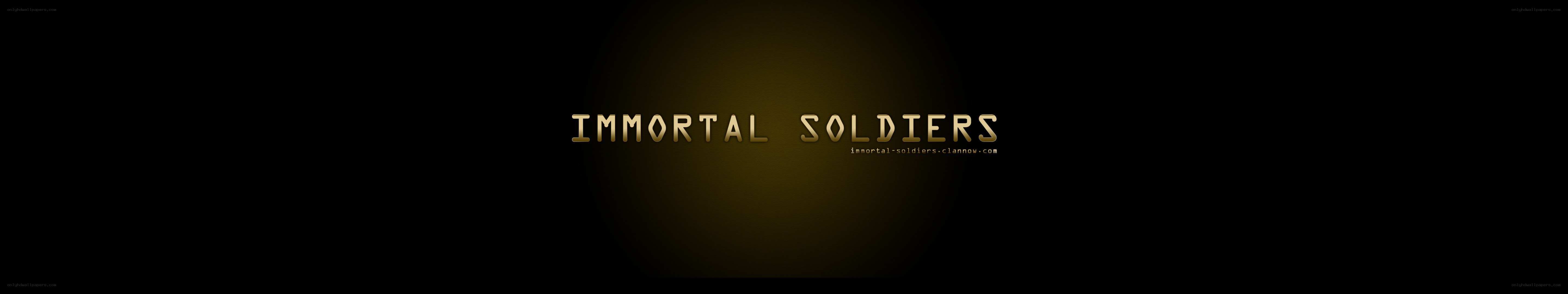 Immortal Soldiers title screen