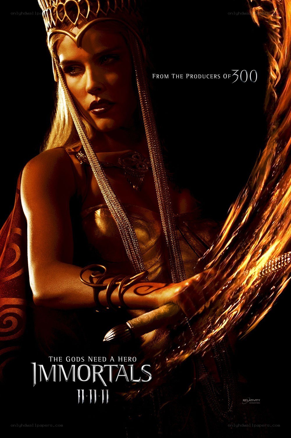 Immortals movie poster