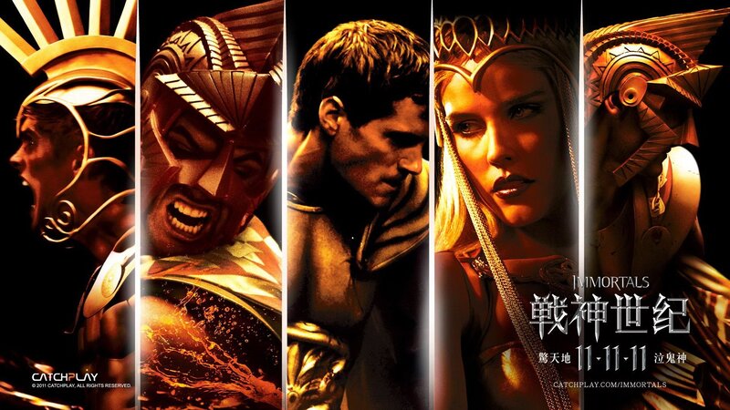 Immortals movie poster