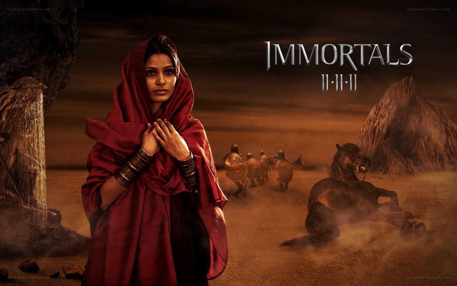 Immortals movie poster