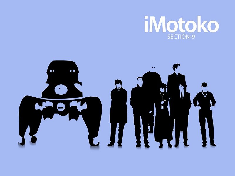 iMotoko Section-9 silhouettes