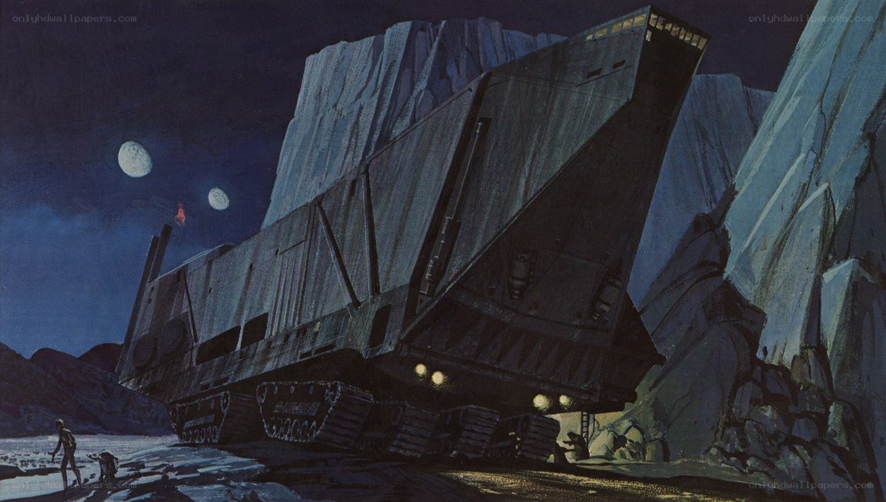 Imperial AT-AT walker on Hoth