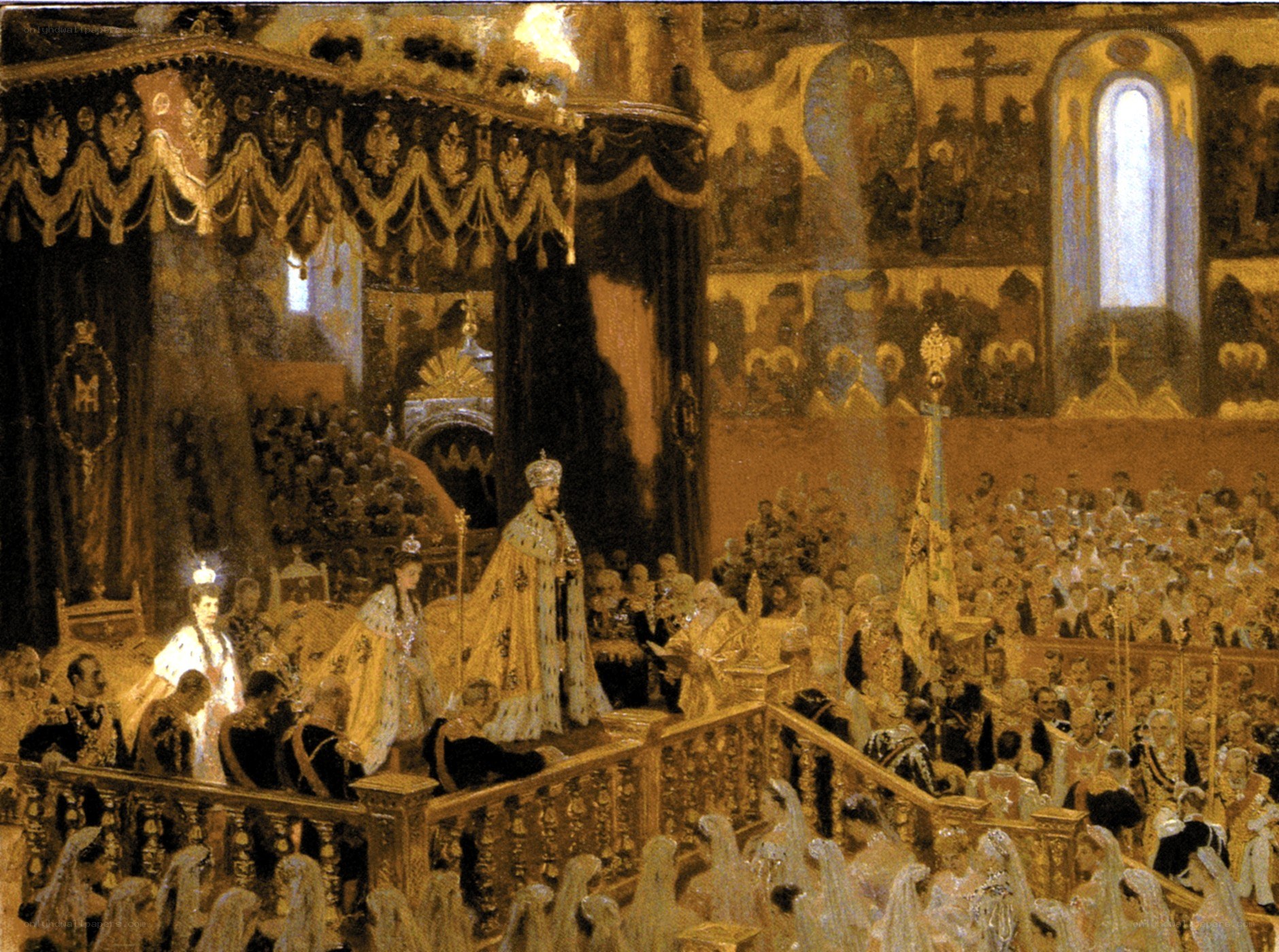 Imperial coronation ceremony