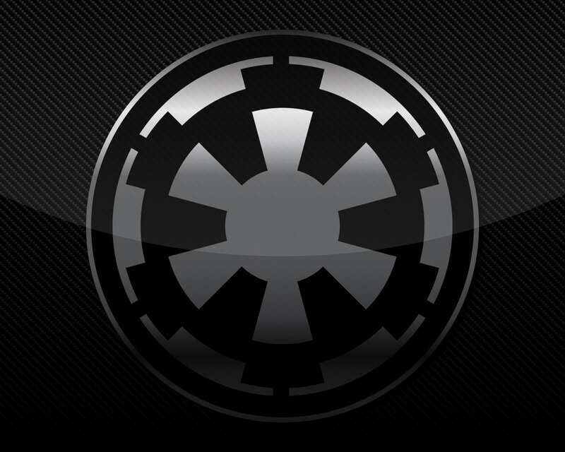 Imperial Crest on Carbon Fiber — Black