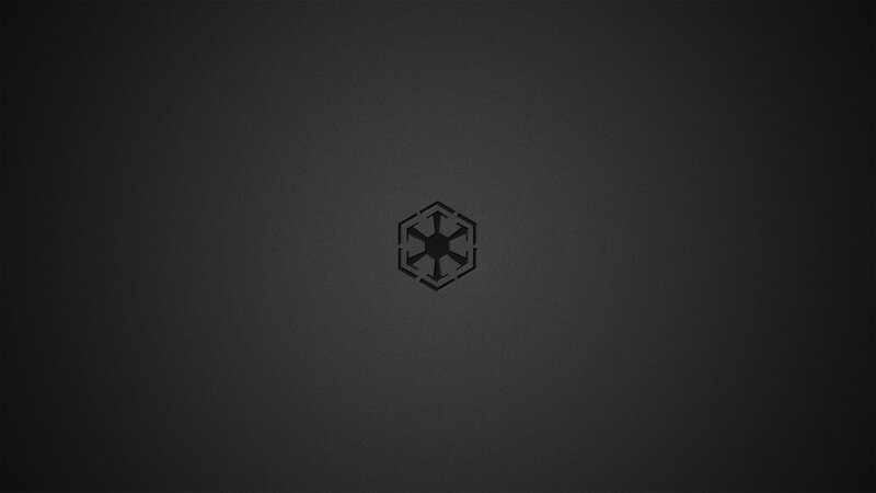 Imperial Crest on Dark Background — Black