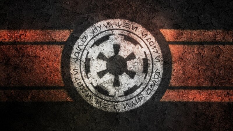 Imperial Crest on Wall — Black, Dramatic, Digital Art, Cracked Wall