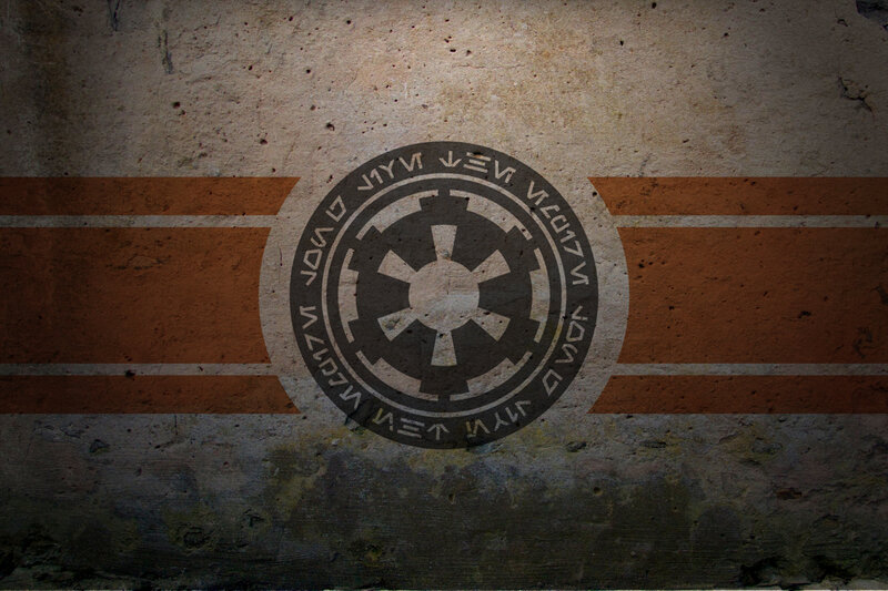 Imperial Crest on Wall — Brown