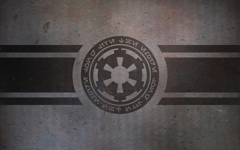 Imperial Crest on Wall — Gray