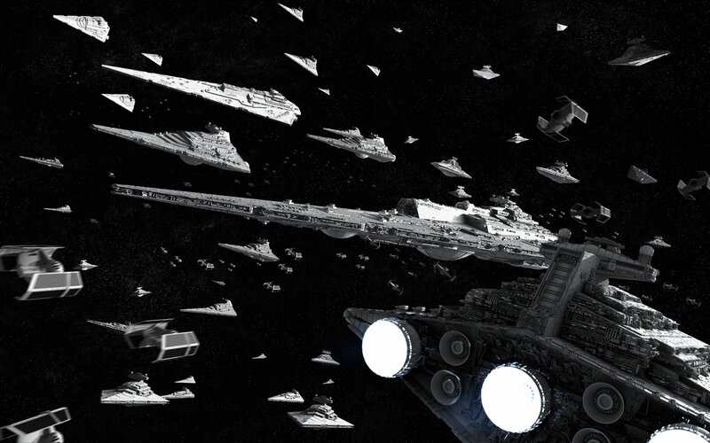 Imperial Fleet in Space