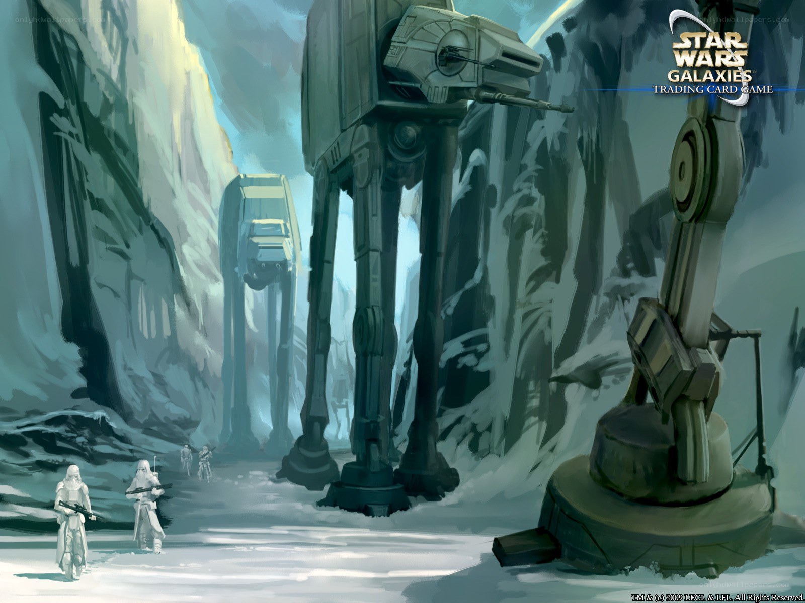 Imperial forces on Hoth