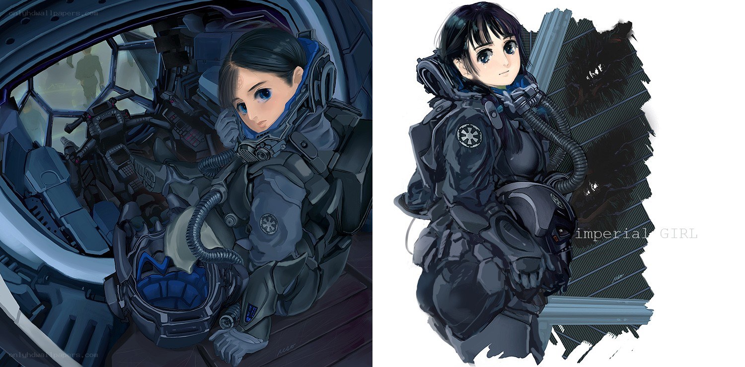 Imperial girl artwork