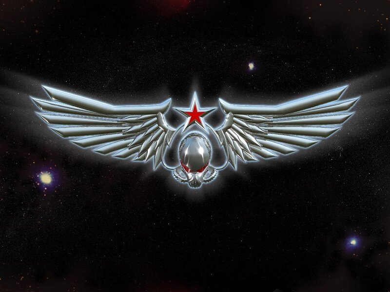 Imperial Guard insignia in space
