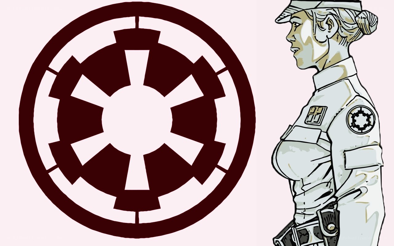 Imperial officer and symbol