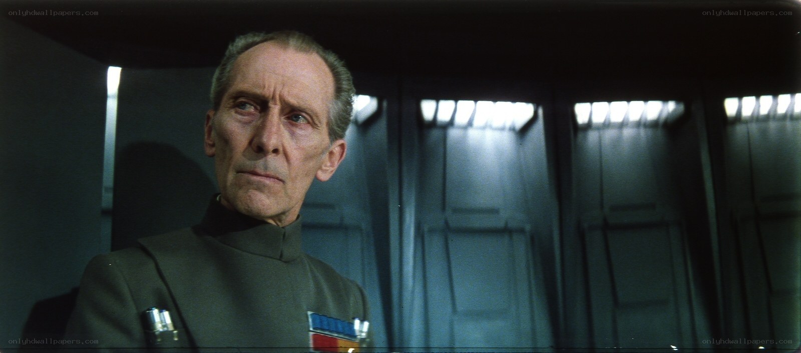 Imperial officer in corridor