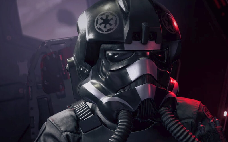Imperial Pilot in Helmet