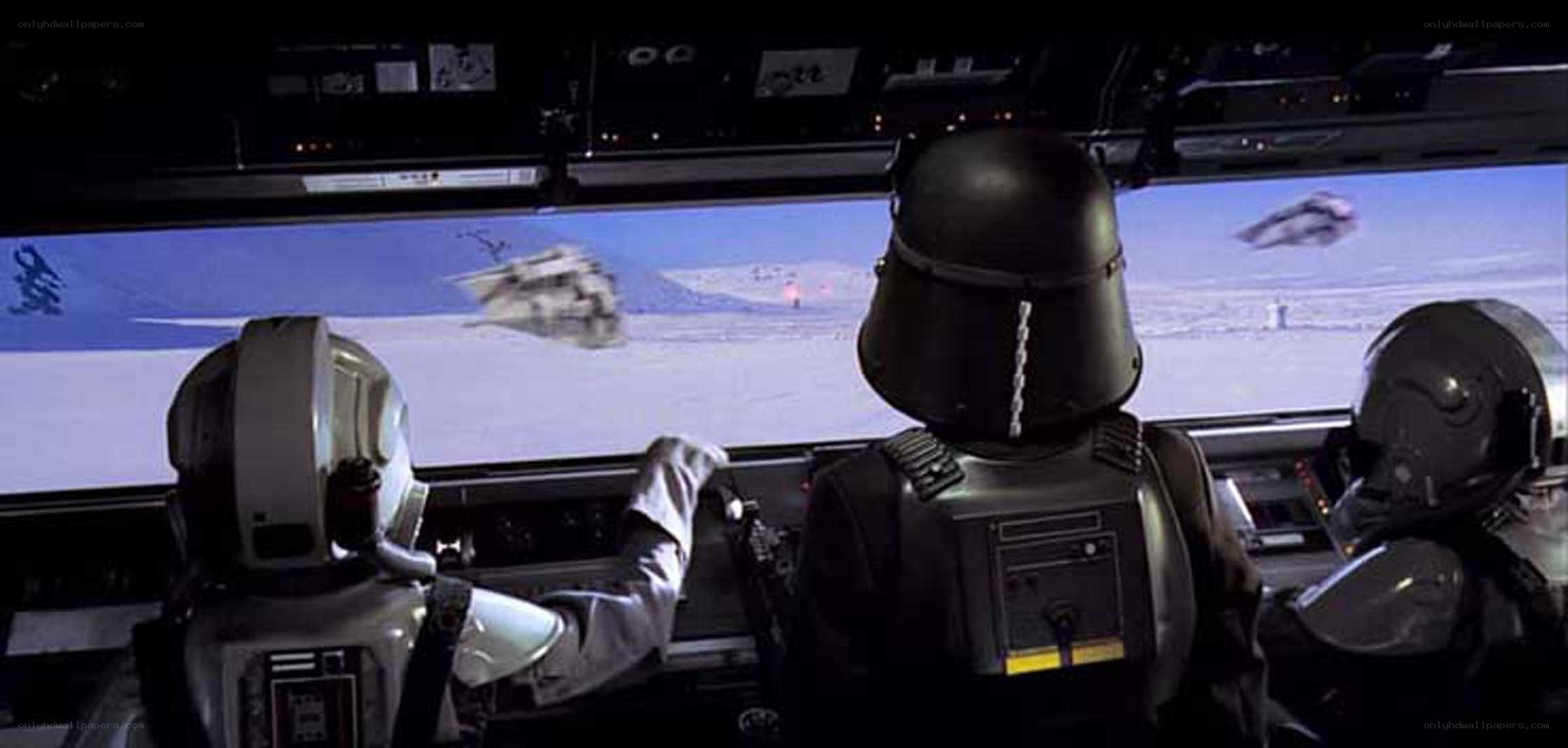Imperial pilots in cockpit