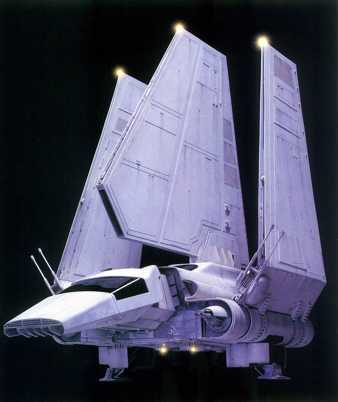 Imperial shuttle model