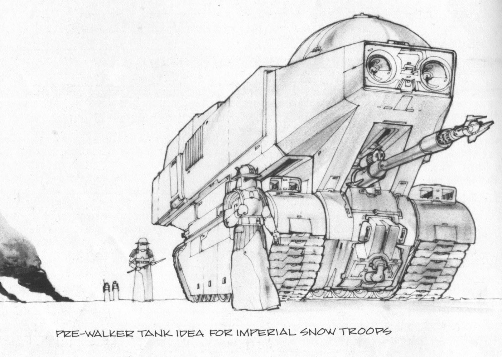 Imperial Snowtrooper tank concept