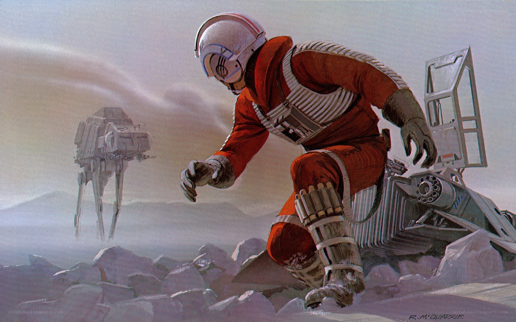 Imperial soldier on Hoth