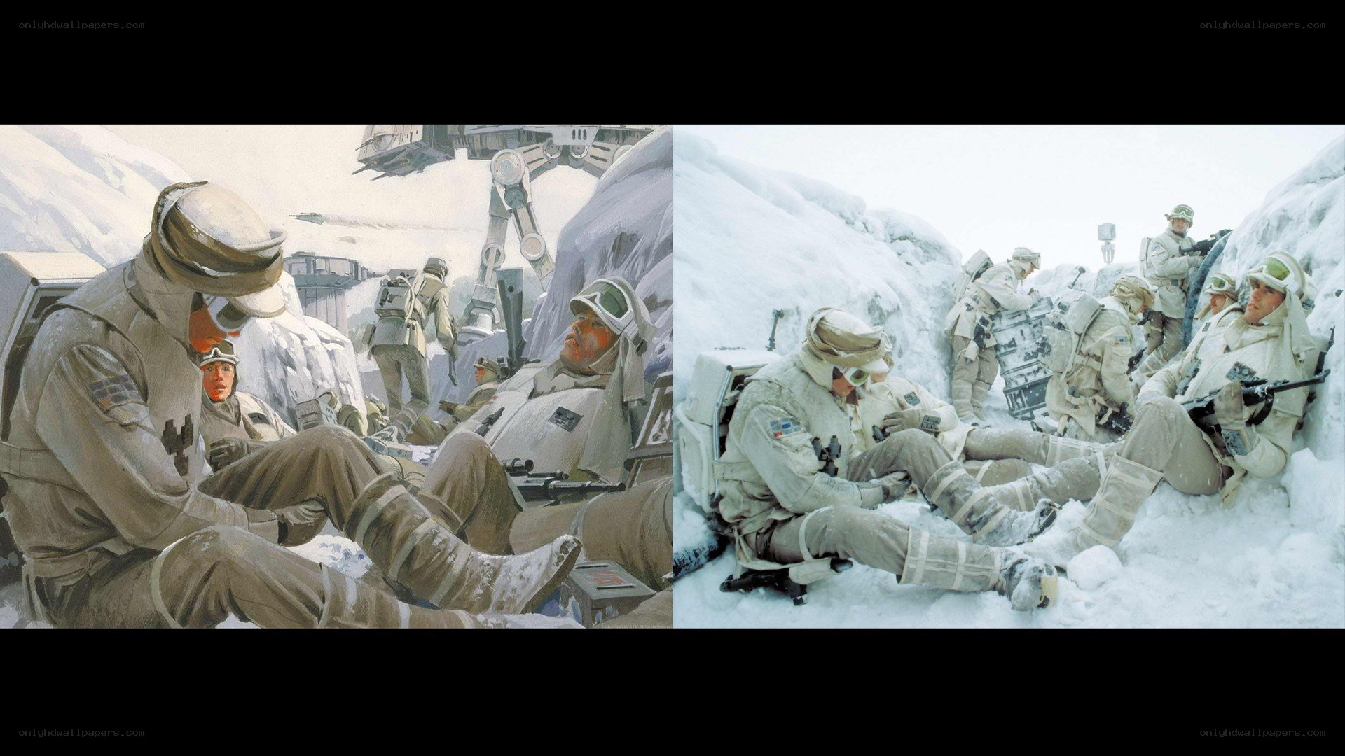 Imperial soldiers on Hoth
