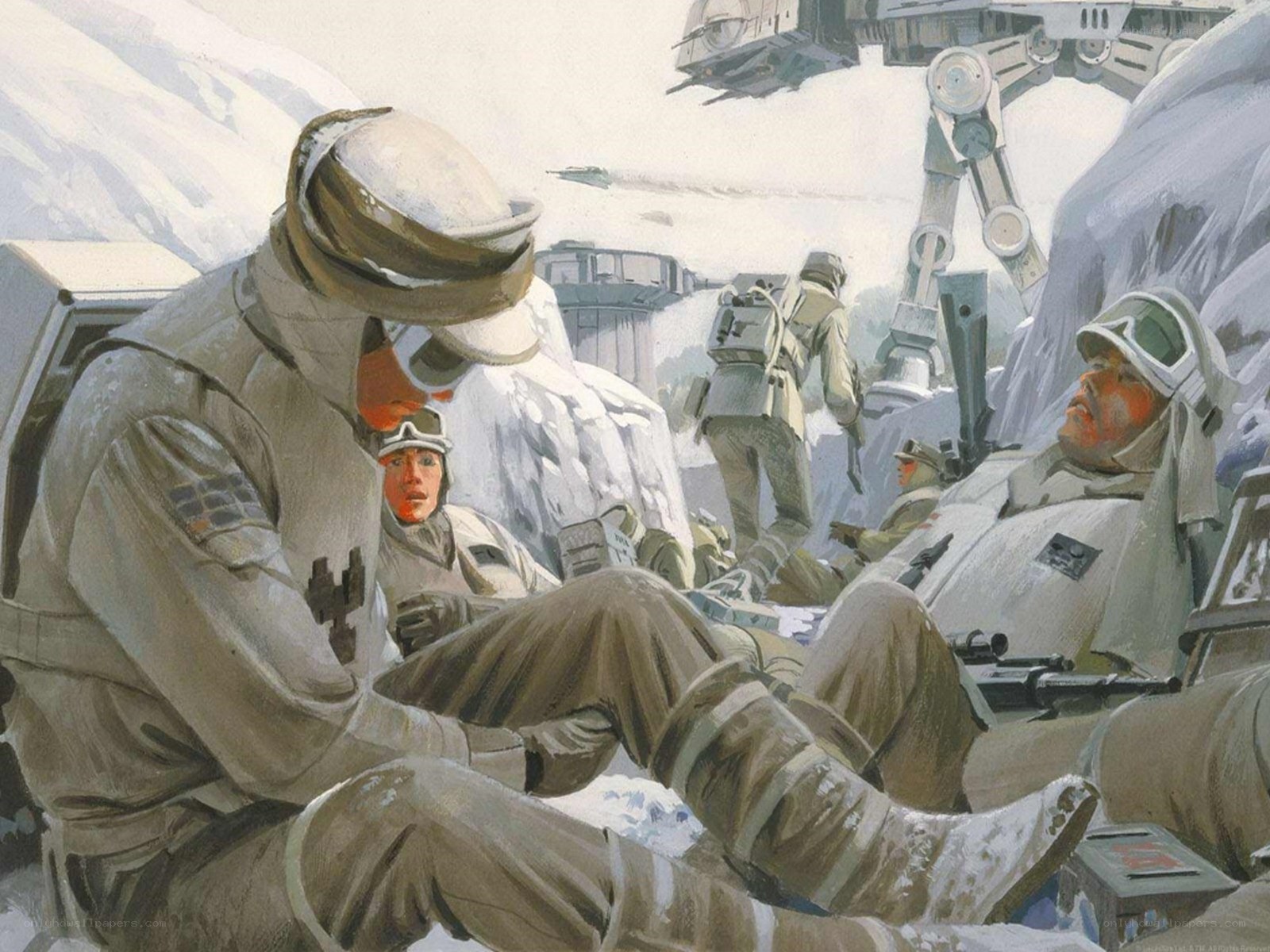 Imperial soldiers on Hoth