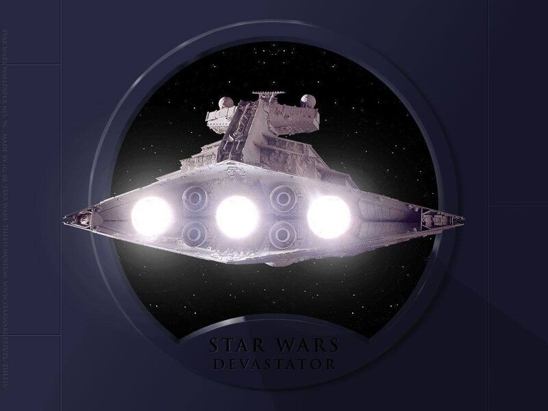 Imperial Star Destroyer — Black
