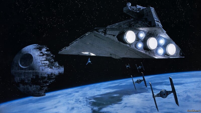 Imperial Star Destroyer — Blue