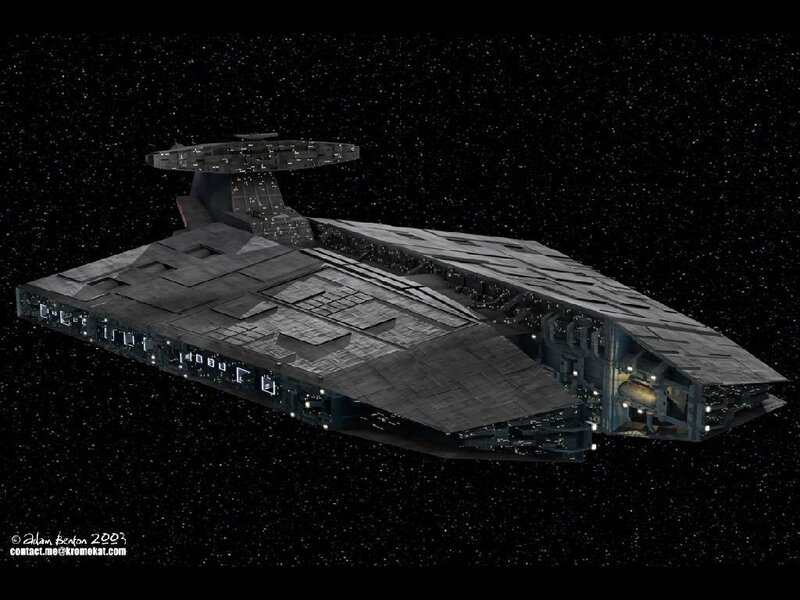 Imperial Star Destroyer — Gray