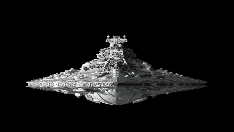 Imperial Star Destroyer model