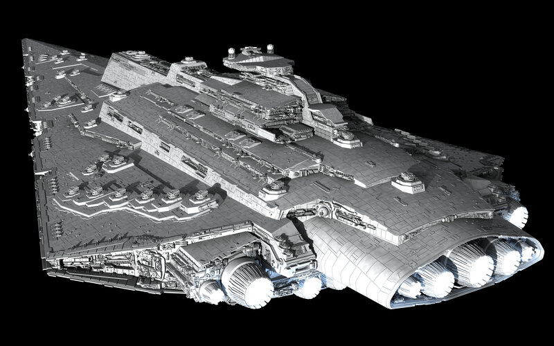 Imperial Star Destroyer model
