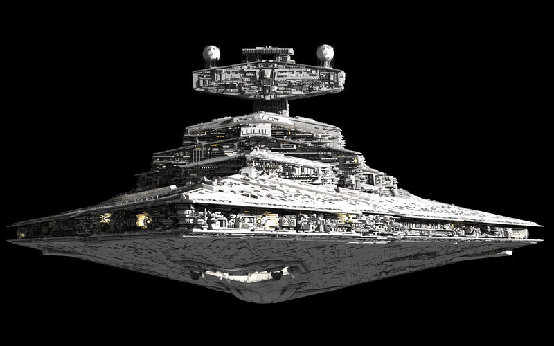 Imperial Star Destroyer model