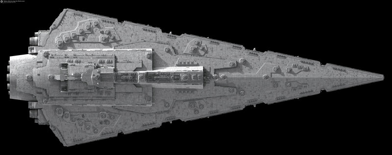 Imperial Star Destroyer model