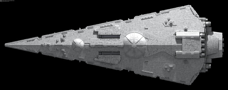 Imperial Star Destroyer model