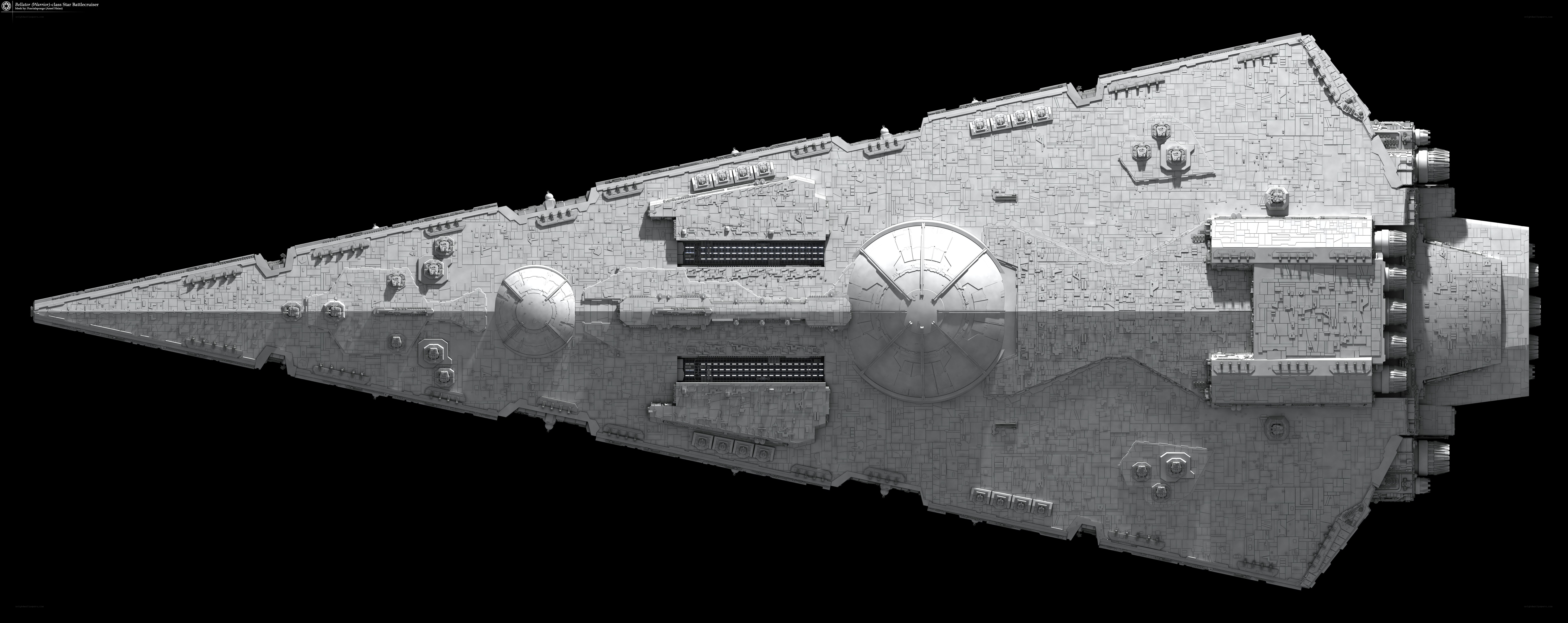 Imperial Star Destroyer model