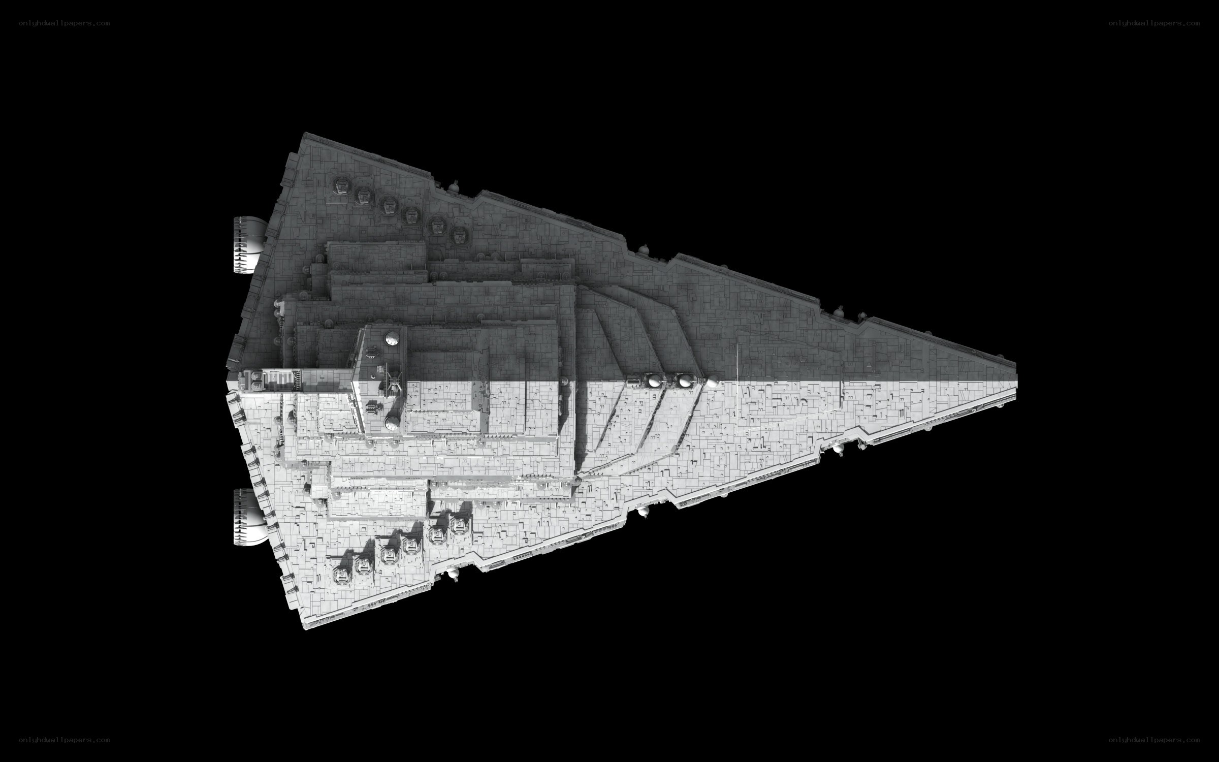 Imperial Star Destroyer model