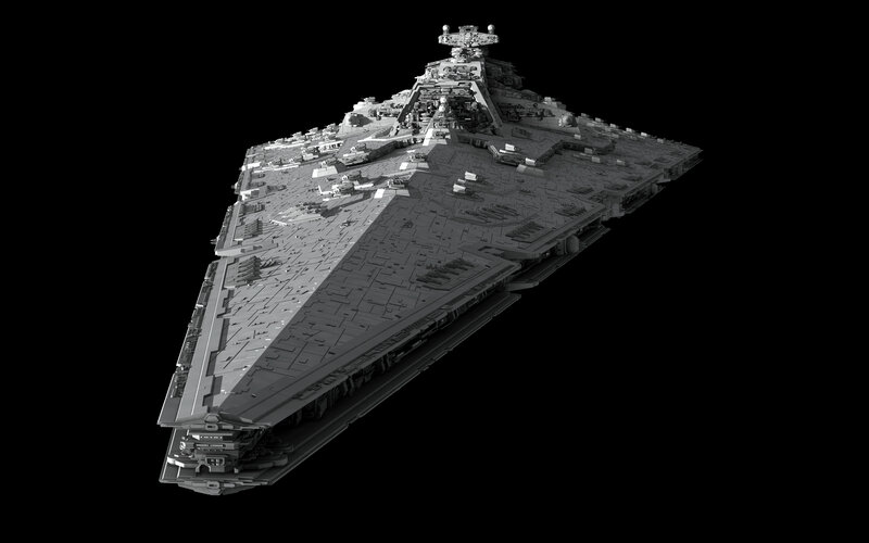 Imperial Star Destroyer model