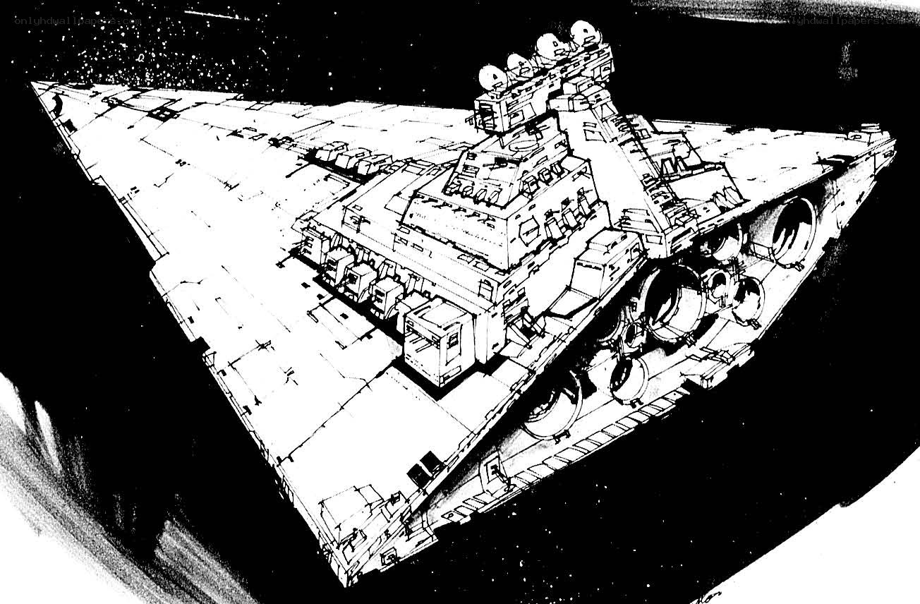 Imperial Star Destroyer sketch