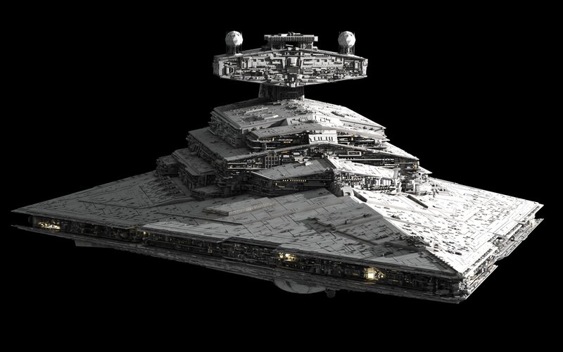 Imperial Star Destroyer — White