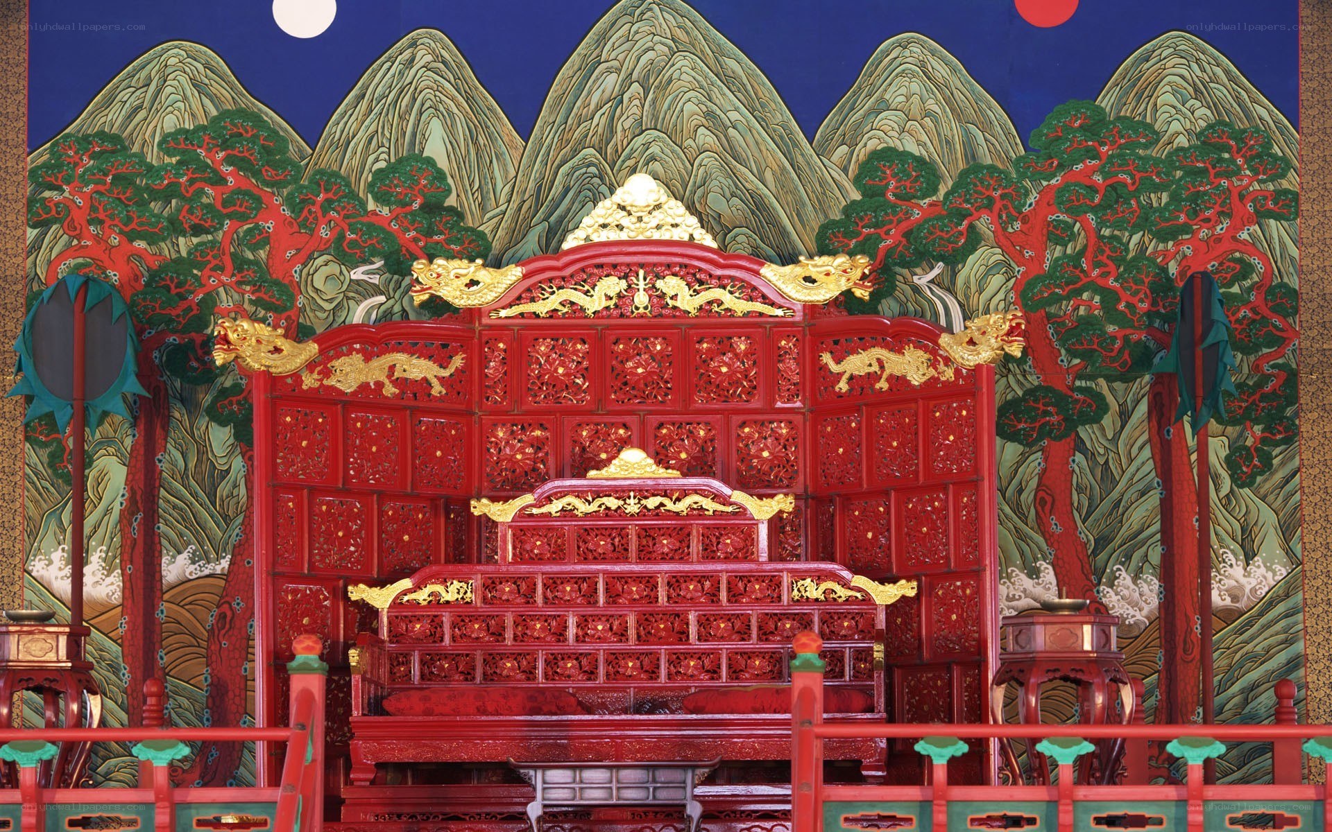 Imperial throne room