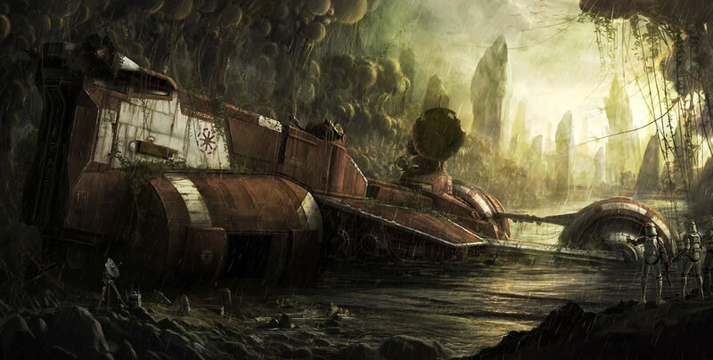 Imperial Transport in Jungle